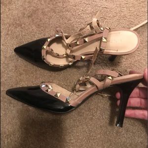 BCBG studded heels